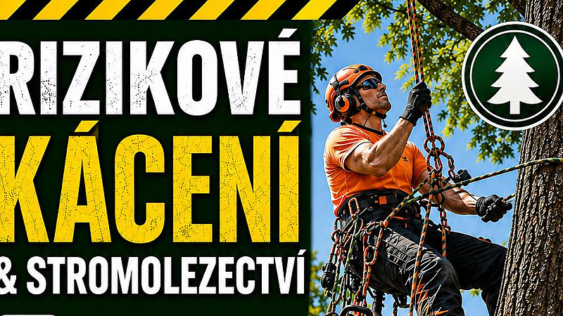 Rizikové kácení a stromolezectví